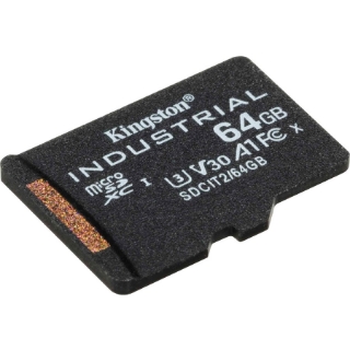 Picture of Kingston Industrial 64 GB Class 10/UHS-I (U3) V30 microSDXC