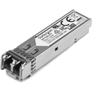 Picture of StarTech.com Juniper SFP-1GE-LX Compatible SFP Module - 1000BASE-LX - 1GE SFP 1GbE Single Mode Fiber SMF Optic Transceiver - 10km DDM