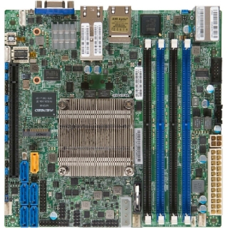 Picture of Supermicro X10SDV-12C-TLN4F Server Motherboard - Intel Chipset - Socket BGA-1667 - Mini ITX