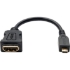 Picture of Tripp Lite 6in Micro HDMI to HDMI Adapter Converter HDMI Male Type D to HDMI Female M/F 6"