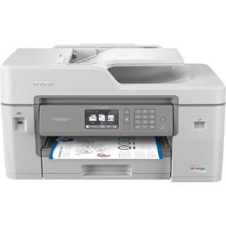 Picture of Brother MFC-J6545DW INKvestment Tank Color Inkjet All-in-One Printer with Wireless, Duplex Printing, 11" x 17" Scan Glass and Up to 1-Year of Ink In-box