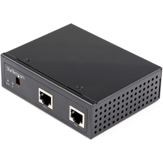 Picture of StarTech.com Industrial Gigabit PoE Splitter - 90W Power over Ethernet PoE++ Splitter - 12-48V DC Splitter 802.3bt Ultra PoE -40C to +75C