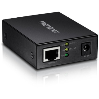 Picture of TRENDnet 1000BASE-T to SFP Fiber Media Converter; Gigabit Ethernet to SFP Media Converter; 4Gbps Switching Capactiy; TFC-GSFP