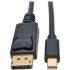 Picture of Tripp Lite Mini DisplayPort to DisplayPort 1.2 Adapter Cable 4K @ 60Hz 6ft