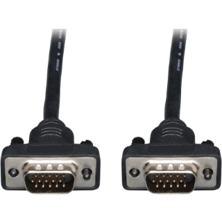 Picture of Tripp Lite Low Profile VGA RGB Coax Monitor Cable High Res HD15 M/M 10ft