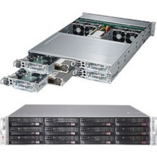 Picture of Supermicro SuperServer 6028TP-HTR Barebone System - 2U Rack-mountable - 2 x Processor Support