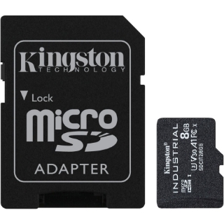 Picture of Kingston Industrial 8 GB Class 10/UHS-I (U3) V30 microSDHC