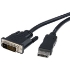 Picture of Axiom DisplayPort Male to Dual Link DVI-D Male Adapter Cable 6ft