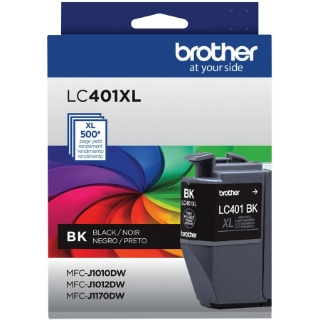 Picture of Brother LC401XLBKS Original Ink Cartridge - Single Pack - Black