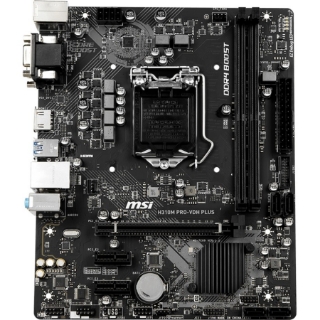 Picture of MSI H310M PRO-VDH PLUS Desktop Motherboard - Intel H310 Chipset - Socket H4 LGA-1151 - Micro ATX