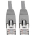 Picture of Tripp Lite Cat6a Ethernet Cable 10G STP Snagless Shielded PoE M/M Gray 25ft