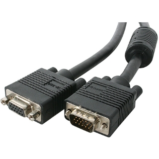 Picture of StarTech.com StarTech.com Coax High Resolution VGA Monitor Extension Cable - High-Resolution Coaxial SVGA - Display extender - HD-15 (M) - HD-15 (F) - 100 ft