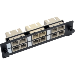 Picture of Tripp Lite Toolless Pass-Through Fiber Patch Panel MMF/SMF 6 SC Connectors