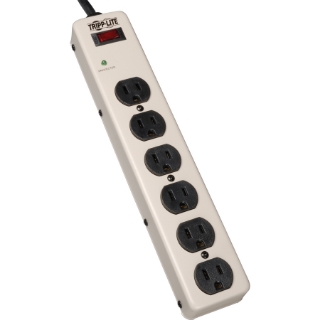 Picture of Tripp Lite Waber Surge Protector Power Strip Metal 6 Outlet 6' Cord
