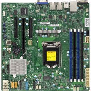 Picture of Supermicro X11SSL-F Server Motherboard - Intel C236 Chipset - Socket H4 LGA-1151 - Micro ATX