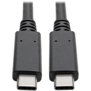 Picture of Tripp Lite USB C Cable USB 3.1 Gen 2 w/ 5A Rating 20V M/M USB Type C USB Type-C USB-C 3ft 3'