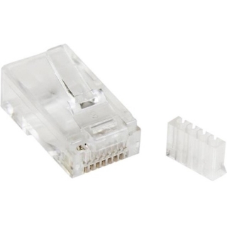 Picture of StarTech.com Cat.6 RJ45 Modular Plug for Solid Wire - 50 Pack