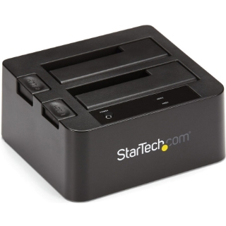 Picture of StarTech.com USB 3.1 (10Gbps) Dual-Bay Dock for 2.5"/3.5" SATA SSD/HDDs with UASP
