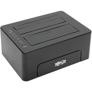 Picture of Tripp Lite USB C to Dual SATA Quick Dock 2.5/3.5in HDD/SDD USB 3.1 10 Gbps