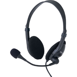 Picture of Verbatim Stereo Headset with Microphone and In-Line Remote
