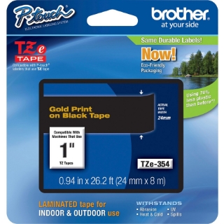 Picture of Brother P-touch TZe 1" Laminated Tape Cartridge