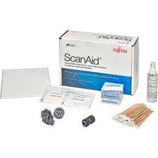 Picture of Fujitsu Cleaning Supplies & Consumables, Scanaid Kit FI-7600 FI-7700