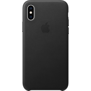 Picture of Apple iPhone Xs Leather Case - Black