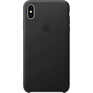 Picture of Apple iPhone XS Max Leather Case - Black