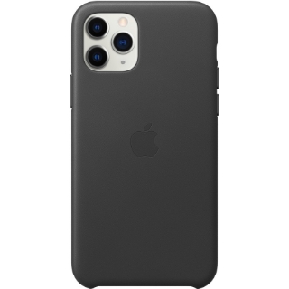 Picture of Apple iPhone 11 Pro Leather Case - Black