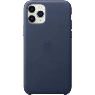 Picture of Apple iPhone 11 Pro Leather Case - Midnight Blue