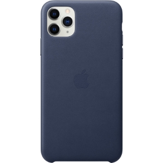 Picture of Apple iPhone 11 Pro Max Leather Case - Midnight Blue